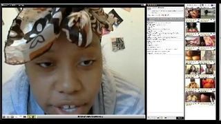 Pregnant Ebony with Big Boobs on cam