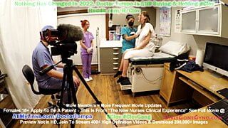 VERY Pregnant Standardized Patient Nova Maverick Is Examined By Nurse Stacy Shepard, Nurse Raven Rogue and Doctor Tampa!